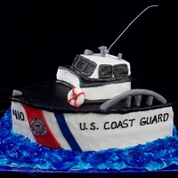 Coast Guard Grooms Cake 