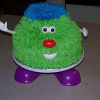 The Terrible Twos Monster! Buttercream and Mr. Potato Head pieces. It was for my daughters 2nd birthday :)