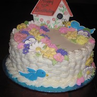 Gail's 50Th A cake I quickly put together for my sister's mother in law's 50th Birthday.