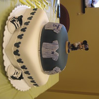 Disney Meets The Yankees This was for a baby shower with the theme, "Disney Meets the Yankees." The mother is a huge Disney fan and the father a huge...