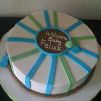 Buttons For A Little Boy A 'quickie' cake for just 15 of our close friends. We had a surprise shower for them and needed something last minute. It's...