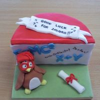 Exam Cake Made for a work collegue who was just about to sit an exam.