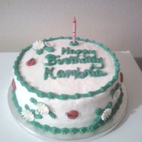 1 Of 2 Kambria's 1St Ladybug Birthday Cake 