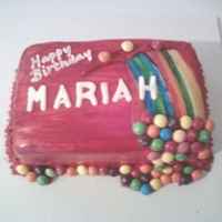 Mariah's Skittle Cake 