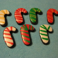 Christmas Cookies! Experimenting! Chocolate cookies with Toba Garrett's glace. They took a lot of time, but it got easier as I figured out what I was...