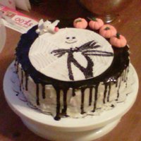 Nightmare Before Christmas Nightmare before christmas cake made for a friends birthday