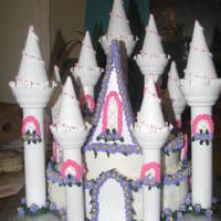 Castle Cake This is my version on the castle cake kit...TFL