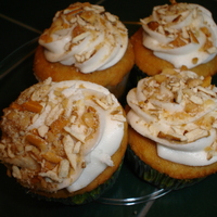 Valley Cupcakes Beer flavored cupcakes with white chocolate buttercream topped with salted with crushed peanuts and pretzels