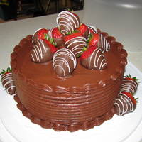 Chocolate Birthday Cake Scratch chocolate cake filled with chocolate ganache and iced with scratch chocolate icing. Easiest, tastiest cake I've ever made!...