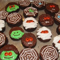 Halloween Brownies These were for my 2 year olds daycare class. Lots of fun to make!