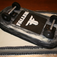 Skateboard Cake 