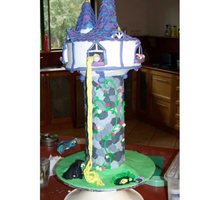 Repunzle,tangled Cake 