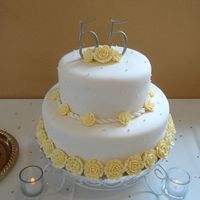 Grandparents Anniversary Cake 