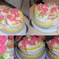 Final_Cake_Collage.jpg this was my last cake for course 1. It actually came out pretty good and then on the way home completely fell apart. my other two cakes...