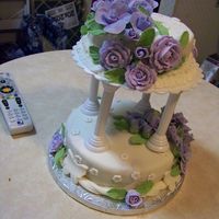 Course_3_Final_Cake_034.jpg My final cake for course 3 which coincided with my wedding anniversary. Worked out perfect. My first tiered cake.