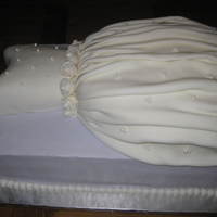 Communion Dress This cake was copied from the communion girls' actual dress.