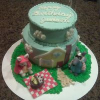 Max And Ruby As Little Red Riding Hood And The Big Bad Wolf I did this cake for my cousin's son's birthday. He made a special request for a specific episode of Max and Ruby, which they are...