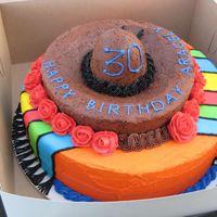 Hatcake friends B-day cake