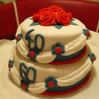Red, Blue And White 