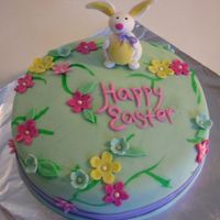 Bunny Cake Bunny cake for Easter.
