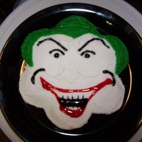 Joker Face Cupcakes joker