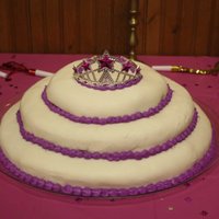 Sweet 16! I made this cake for my Sister's Sweet Sixteen Birthday Party. It was one of my first tries with fondant. I definitely would have...