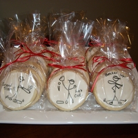 Baseball Cookies Sugarcookies decorated for my son's baseball team.