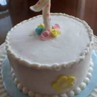 Cimg5394.jpg Smash cake I made for a little girl that went along w some cupcakes