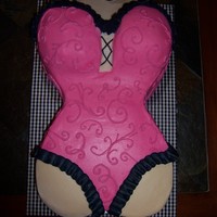 Pretty In Pink This four 10" hearts with the tips cut off and turned end to end and two ball halfs. All done in BC.