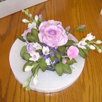 Gumpaste Wedding Cake Topper 