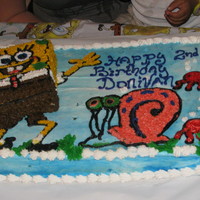 Sponge Bob Cake3D 