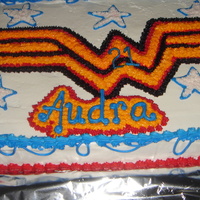 Wonderwoman Cake 