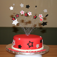 Star Birthday Cake 