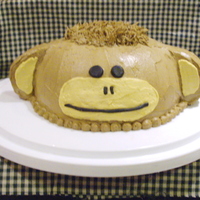 The Monkey Cake After browsing monkey cake photos on the internet, my son chose this cake. I based the design on the cake from Martha Stewart's...