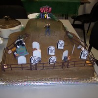 Over The Hill Mans 50Th Birthday - Relax I'm Just Here For The Cake I made this for a friends father inlaws 50th birthday, They wanted an over the hill theme, I really like this idea, I did pretty much a...