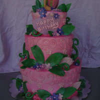 Tinkerbell Cake friend sent me a pic of a cake & said that's what she wanted.. i know i've seen it on here but i don't know who to thank...