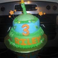 Dinosaur Cake This cake was made for a Dino themed party!