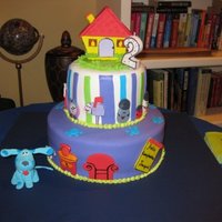 Blues Clue's Cake 