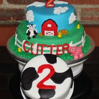 Barn Yard Cake 