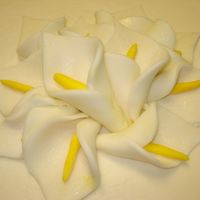 Calla Lily Cake Cake made for mother's day11X15