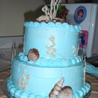 Patty's Cake Made this cake for a friends birthday - she loves the beach - attempted to make a gum paste chair but failed! Thanks for looking