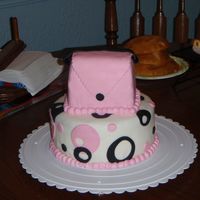 Andrea's B-Day Cake Quick cake I whipped together for a girlfriend of mine - she loved it - I was so happy. It was my first time working with MMF completely -...