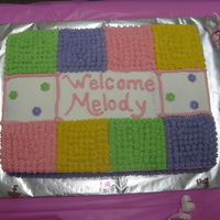 Quilted Cake simple quilted cake