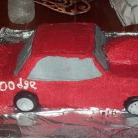 Dodge Duster I made this cake for my fathernlaw for his Bday. He used to race one of these cars and he just loved the cake, he's was also red. The...