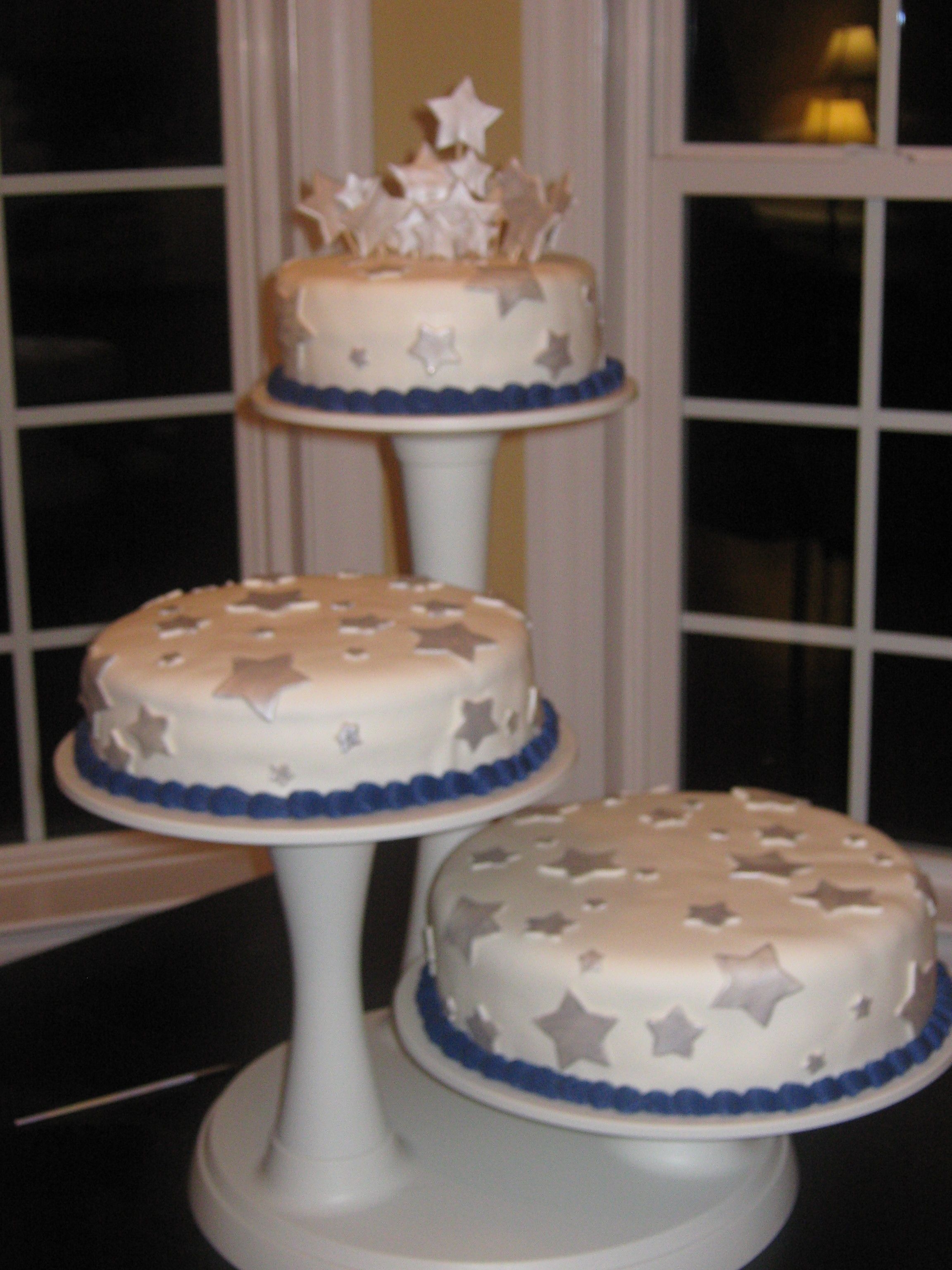 30Th Birthday Cake This is my husband's 30th birthday cake. I saw the idea on this website first and just made a couple changes to it. Cakes were 8&quot...