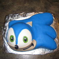 Sonic Cake For a coworker's son's 8th birthday.