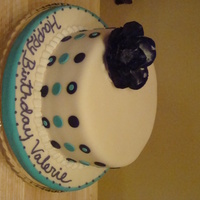 Purple Anemone Cake chocolate cake with fresh strawberry and banana in whipped cream