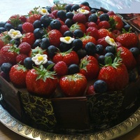 Cake With Berries 