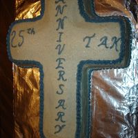 Christian Cake A church affair and they wanted a butter cake with buttercream icing.