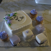 Taste Test Samples These were for a wedding taste test and meeting for a wedding cake